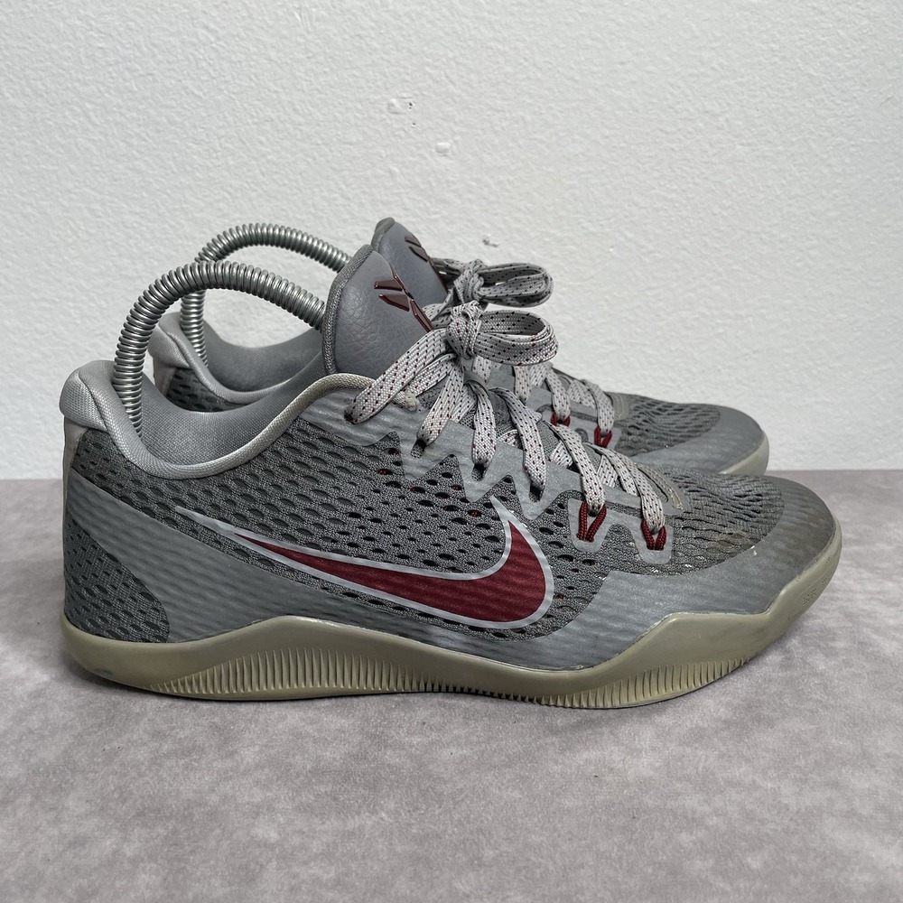 Nike Kobe 11 Lower Merion Aces Sneakers Shoes Mens Size 7 Gray 836183-006